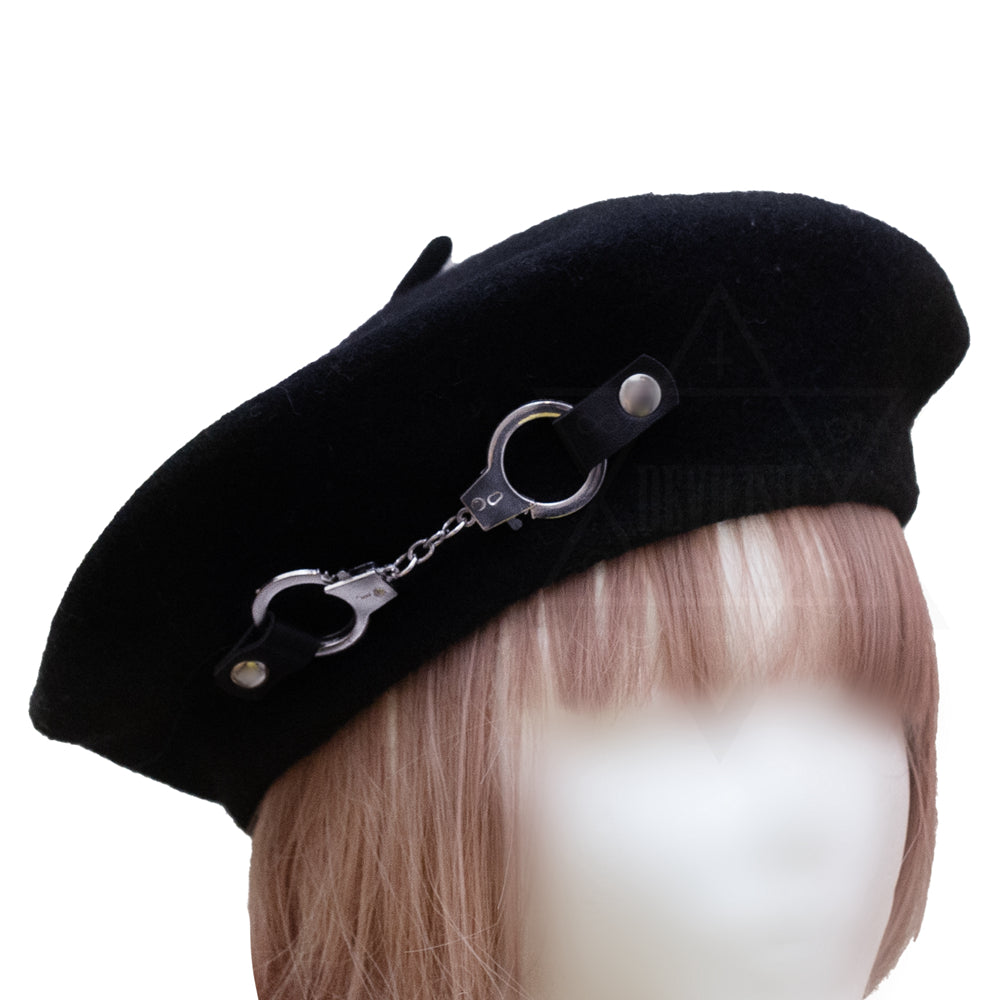 Cuffed beret*