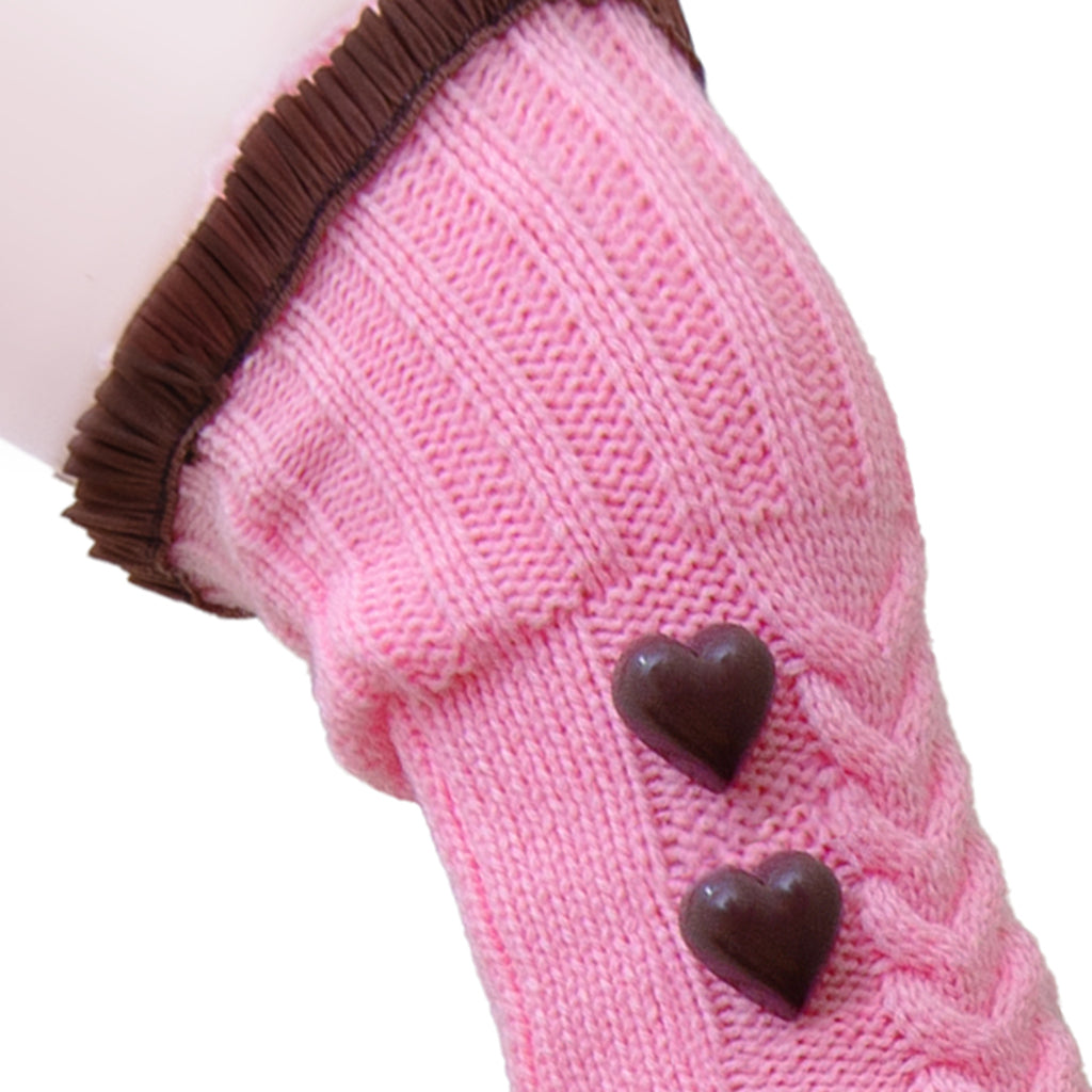 Strawberry chocolate flavor knee high socks