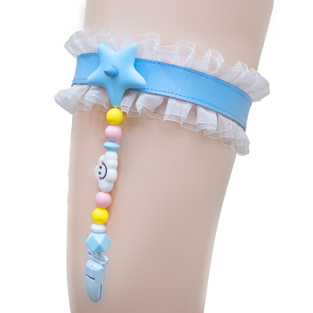 Pastel sky garter