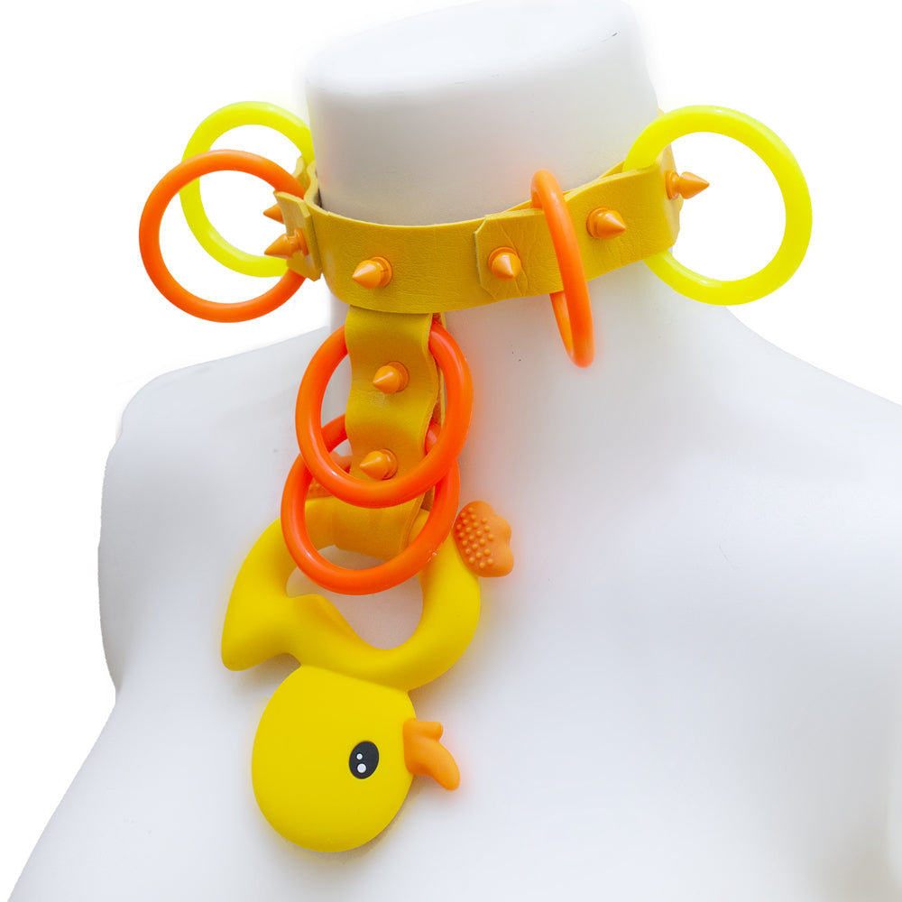 Quack!quack! ring choker*