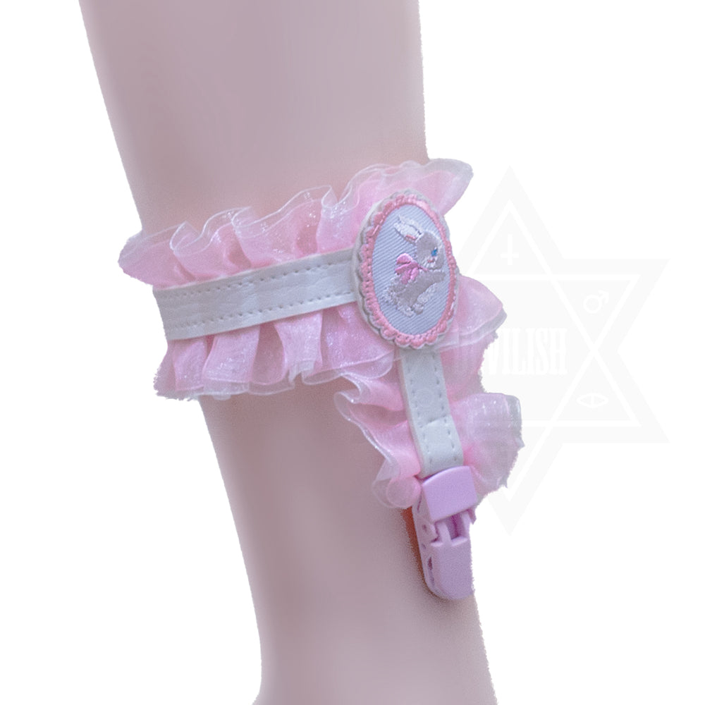 Baby bunny socks garter