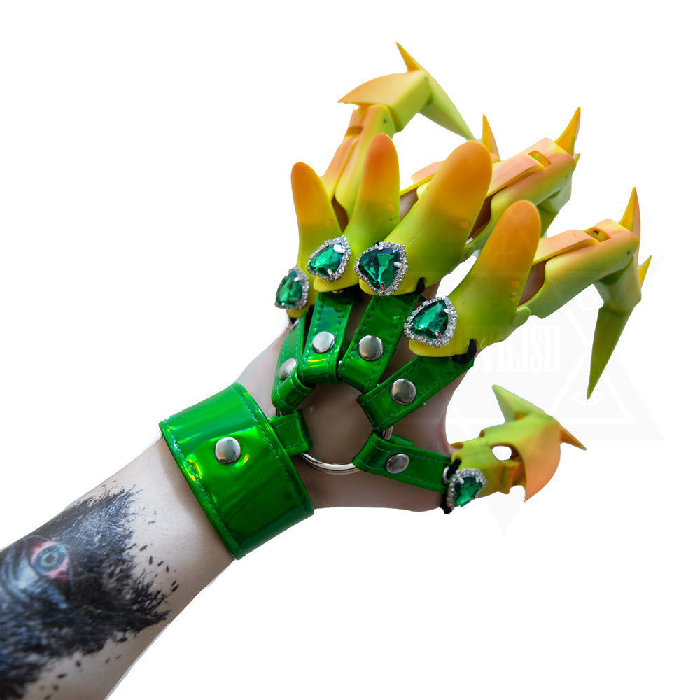 Freak show Manipulatable hand harness