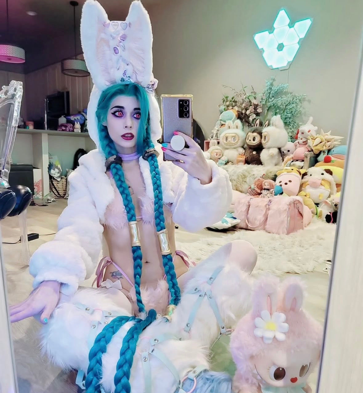 Pastel cutie leg warmers *