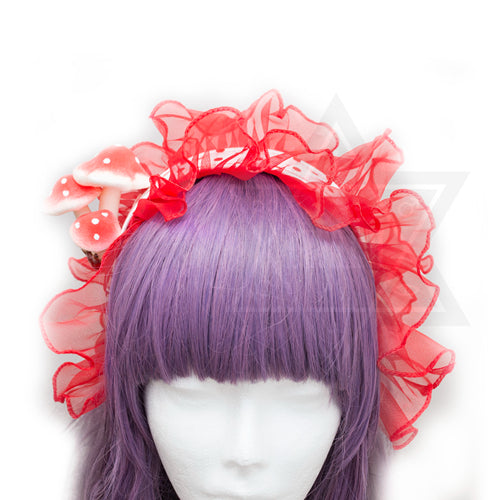 Poisonous mushrooms hairband