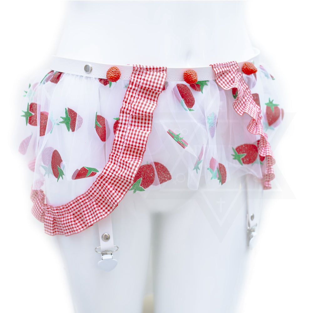 Strawberryholic garter belt