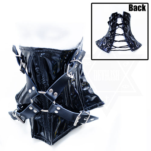O ring neck corset