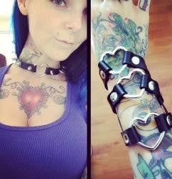 Pure heart bangle(Pink,Black)