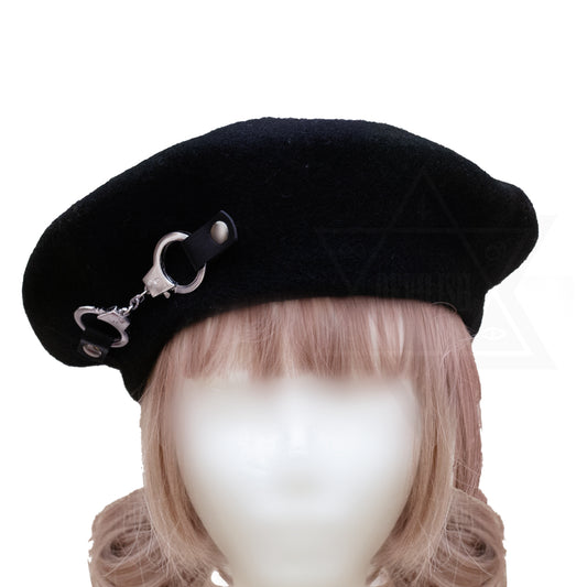 Cuffed beret*