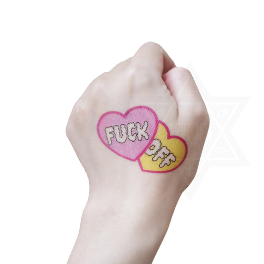 free devilish tattoo sticker