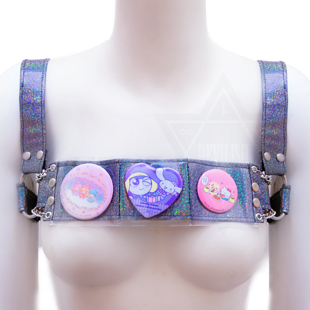 Button Badges collector harness