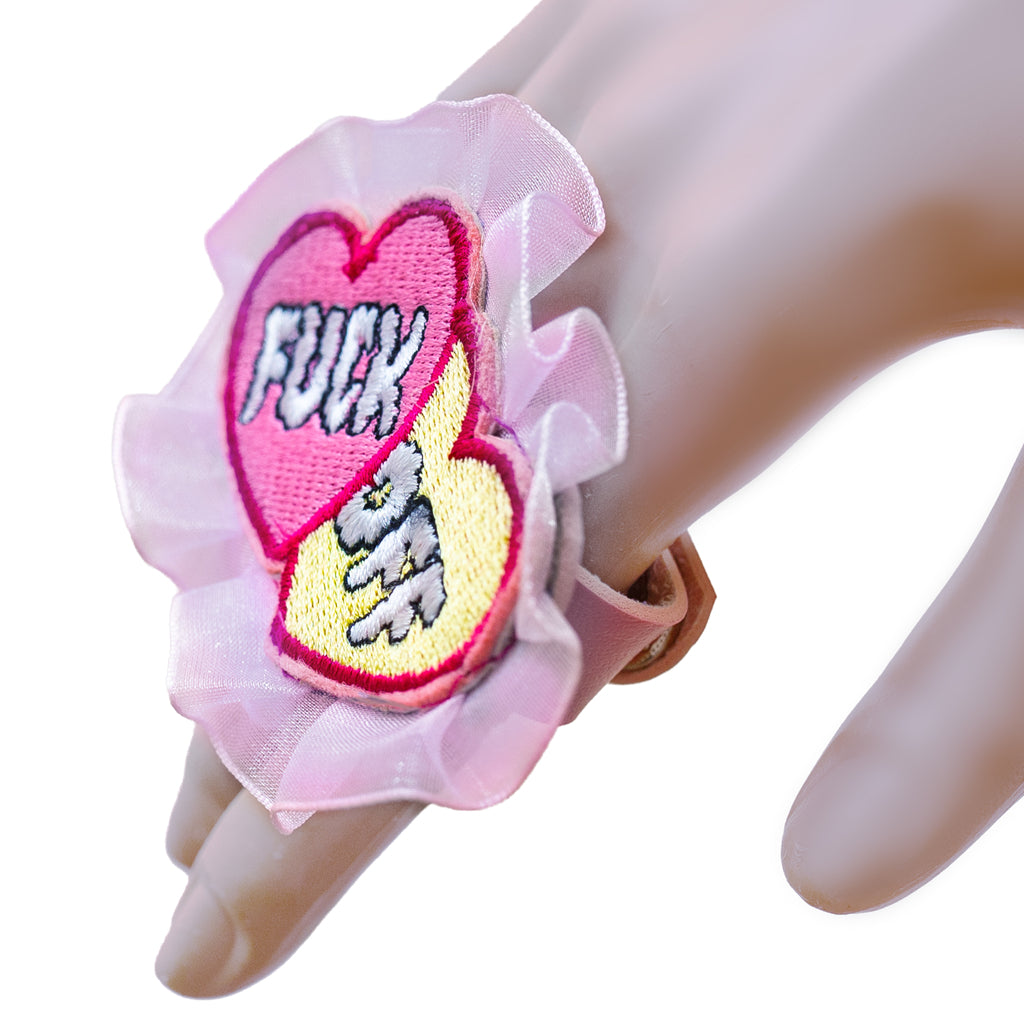Punky heart ring