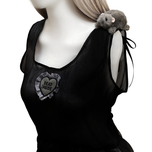 Dead inside veil top
