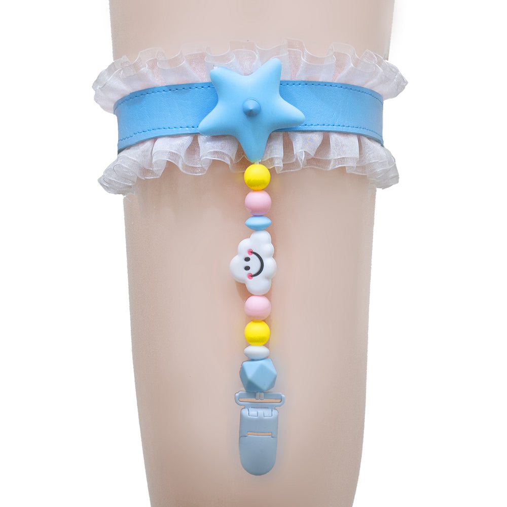 Pastel sky garter