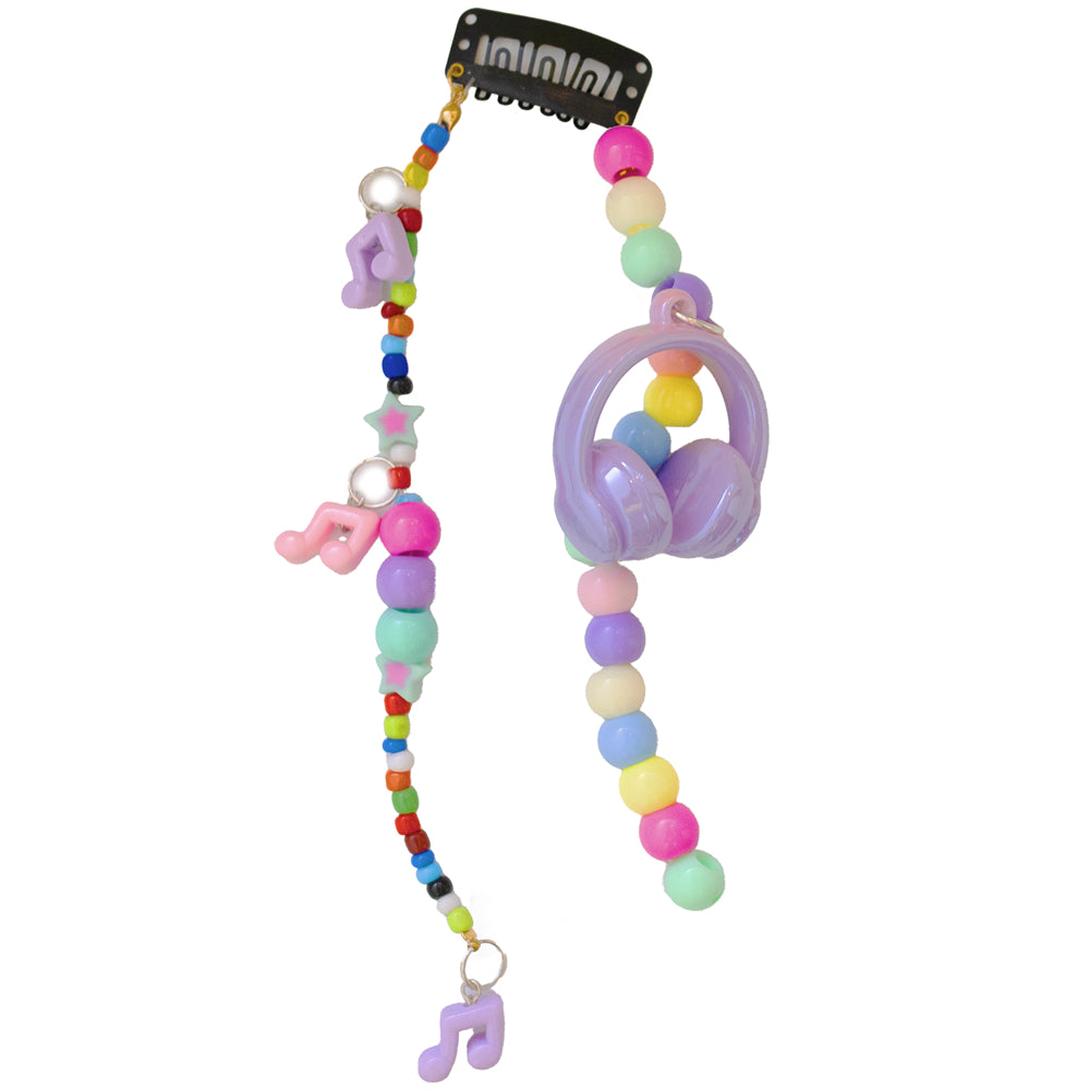 music is my life hairclip