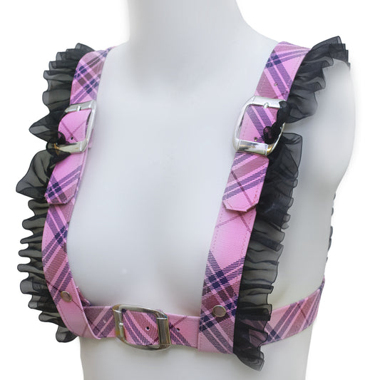 My kawaii punk life harness(pink)