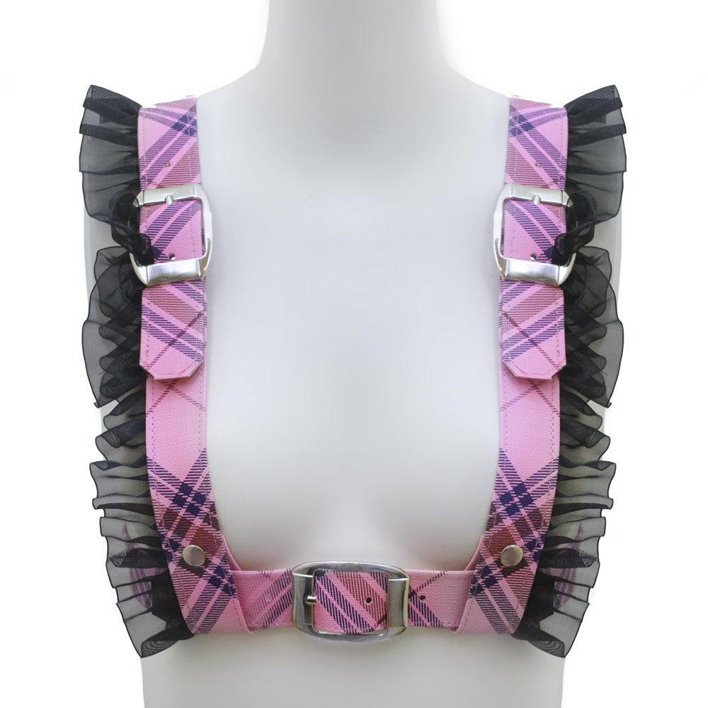 My kawaii punk life harness(pink)