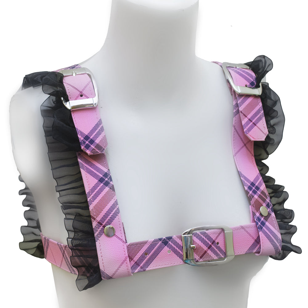 My kawaii punk life harness(pink)