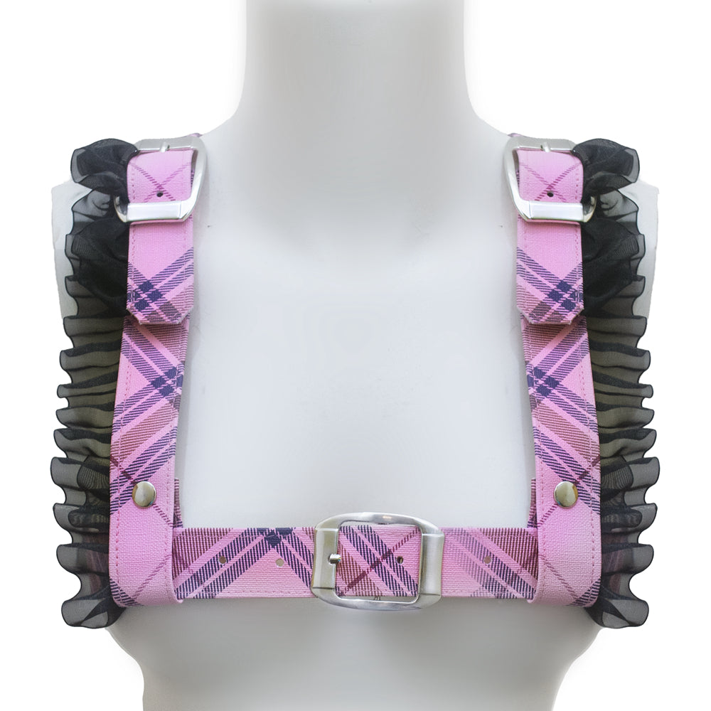 My kawaii punk life harness(pink)
