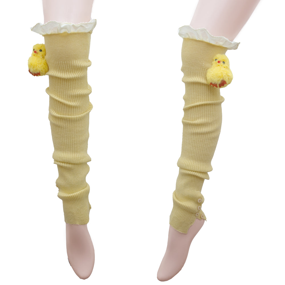 duckling thigh socks