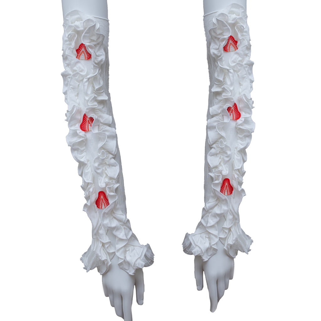 Strawberry vibe arm warmers