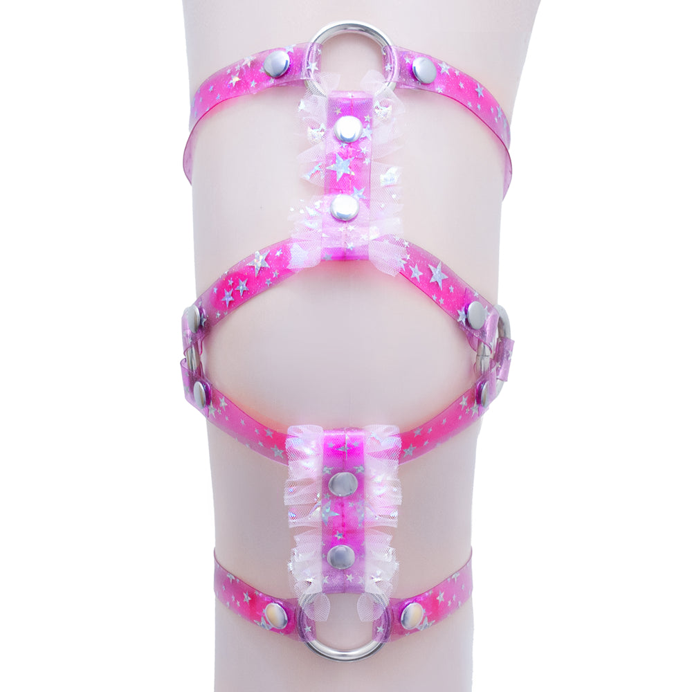 Star sky knee garter