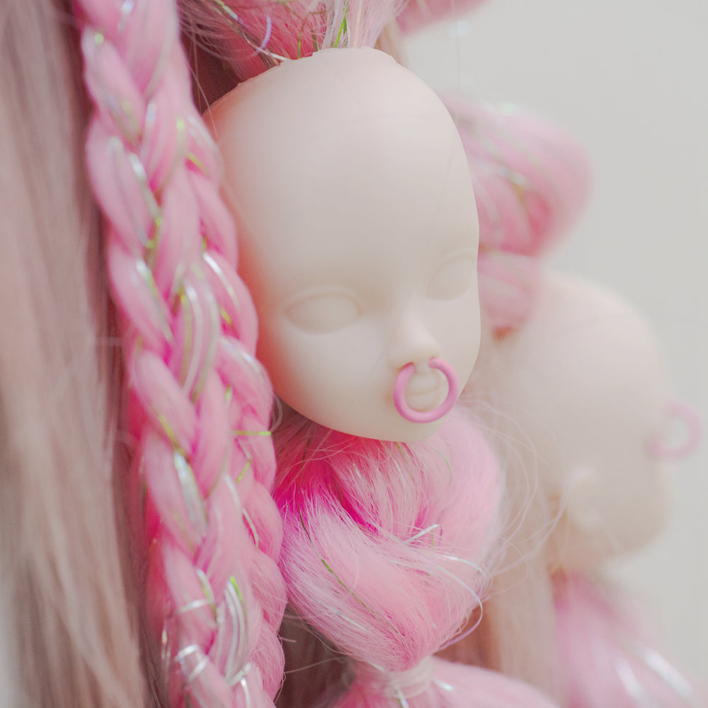 Creepy dolls hair accessory