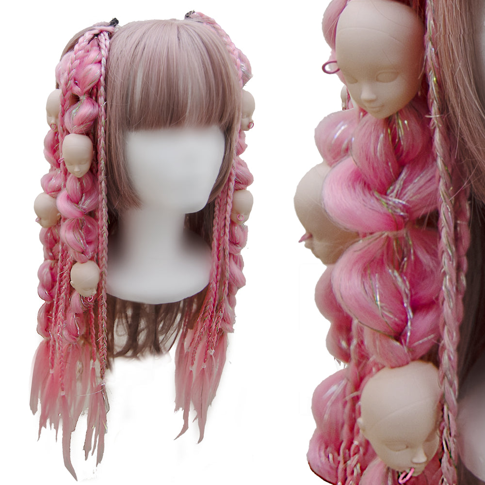 Creepy dolls hair accessory