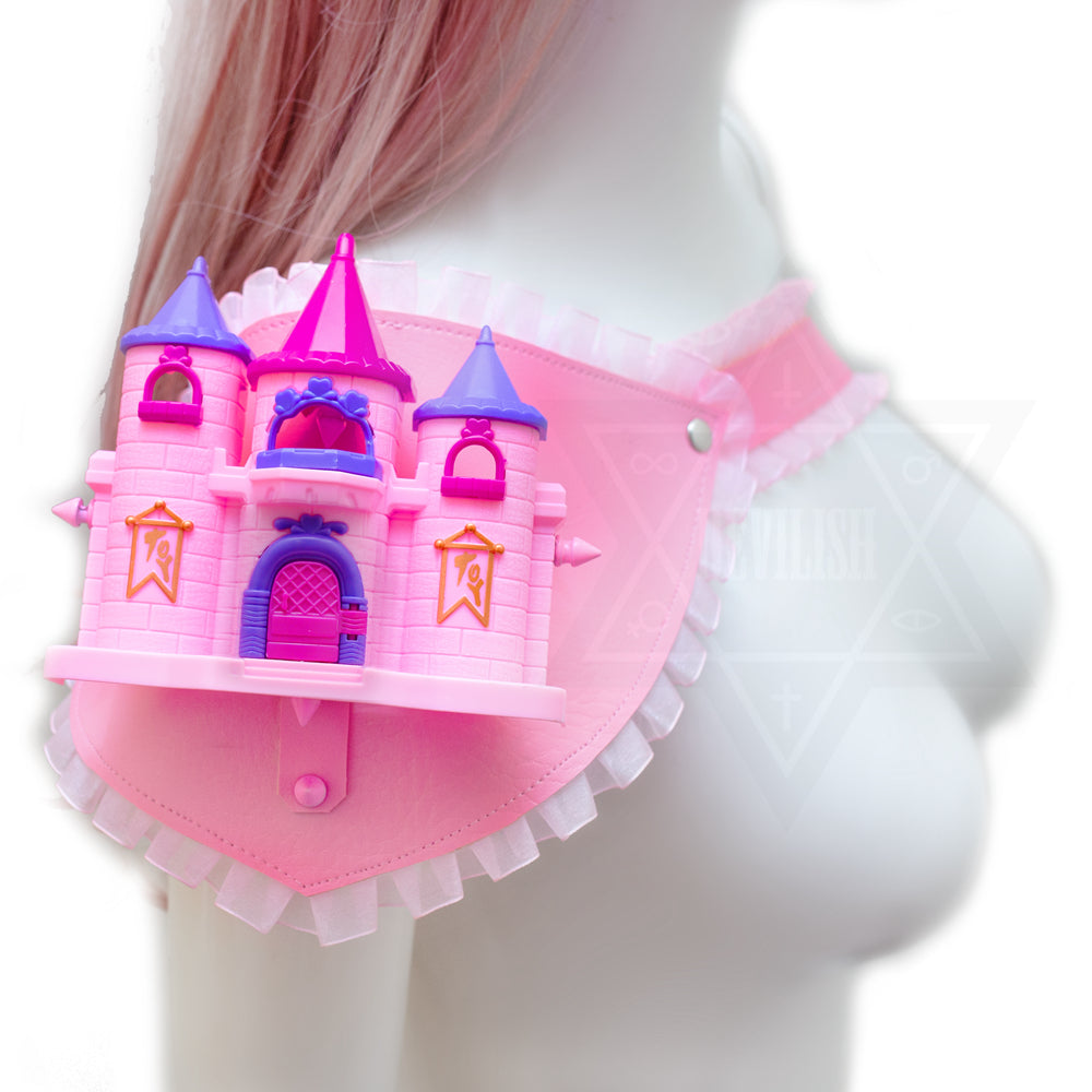pink princess armor harness