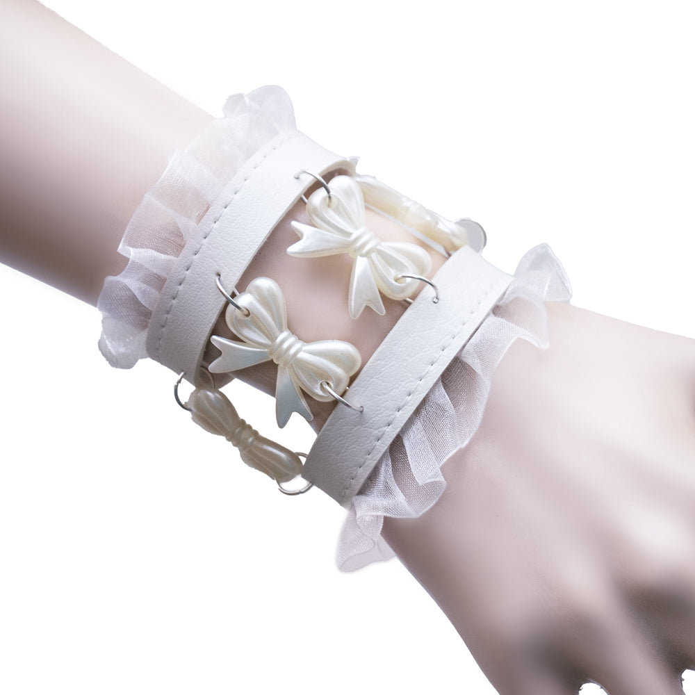 Pure white bangle