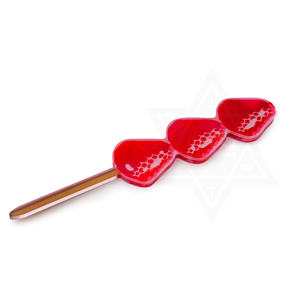 Strawberry tanghulu hairstick