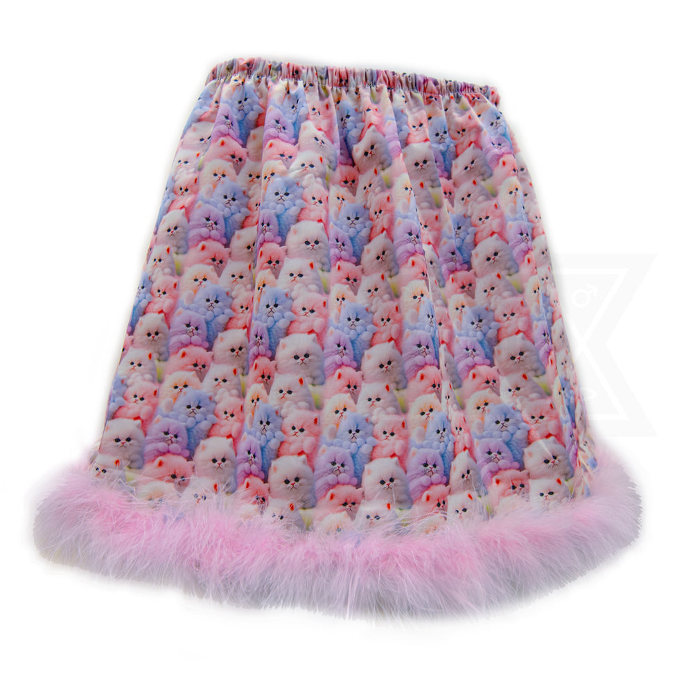 Fancy kitten skirt