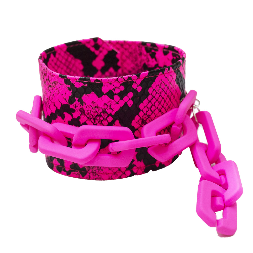 Neon Python bangle