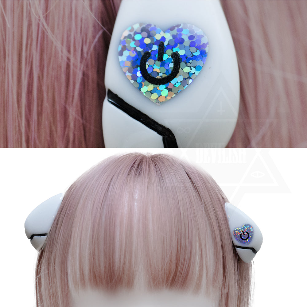 Love, death, cyber doll hair clips*