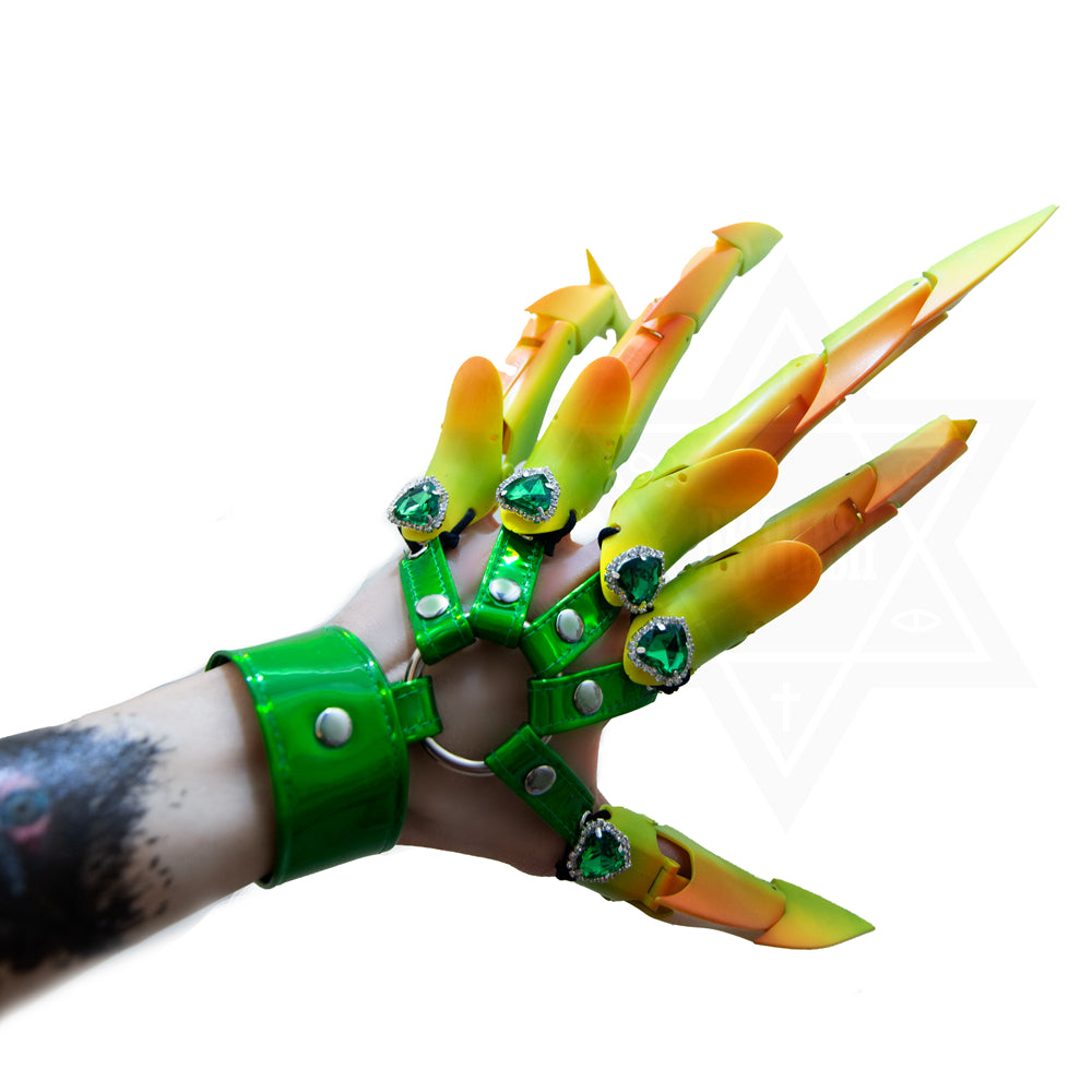 Freak show Manipulatable hand harness