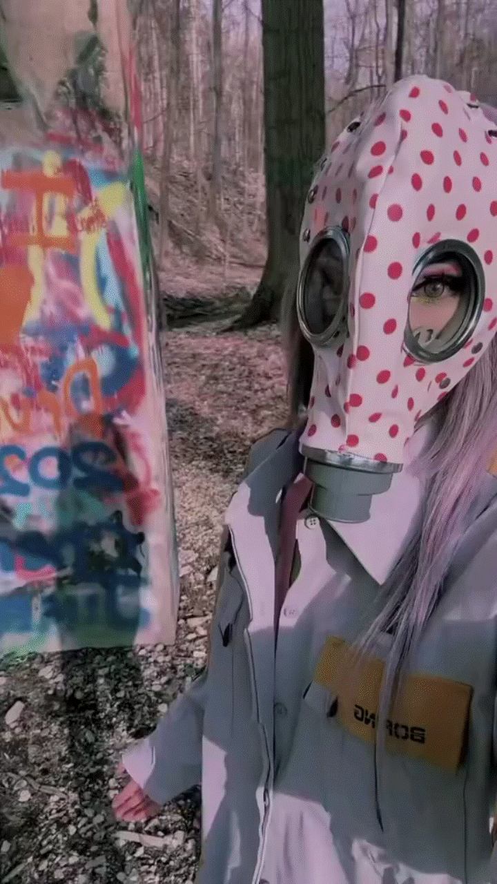 Poisonous gas mask