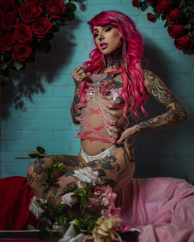 pink and deadly harness