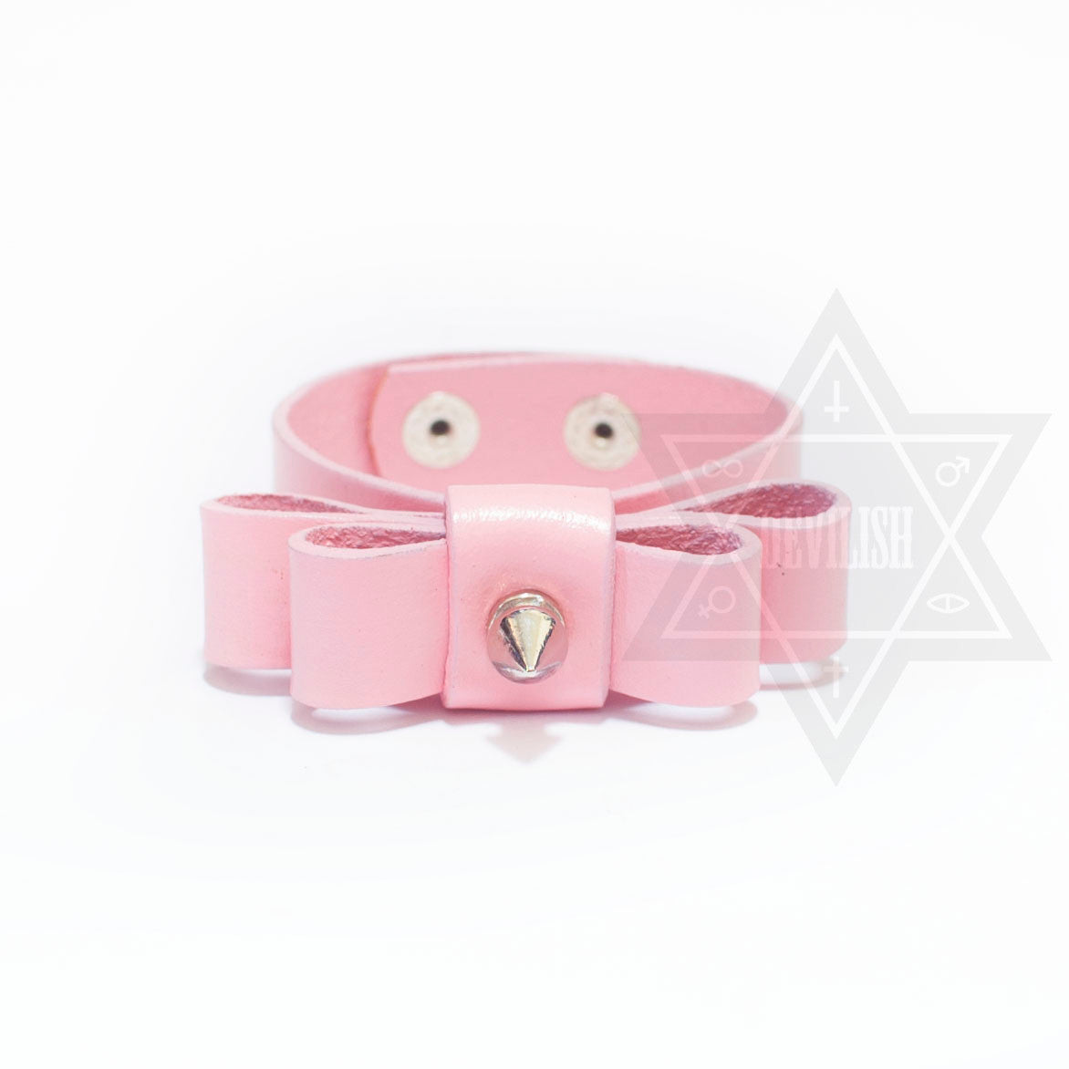 Ribbon Bracelet(Pink,Black)*
