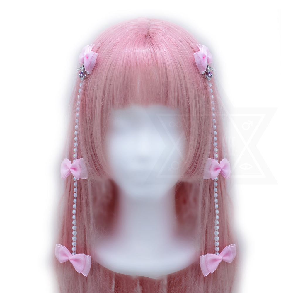 Bunny princess hair clips set