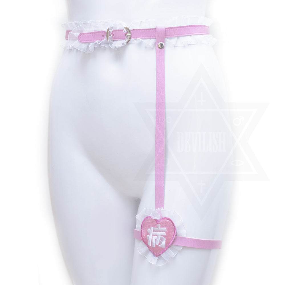 Love sick garter belt