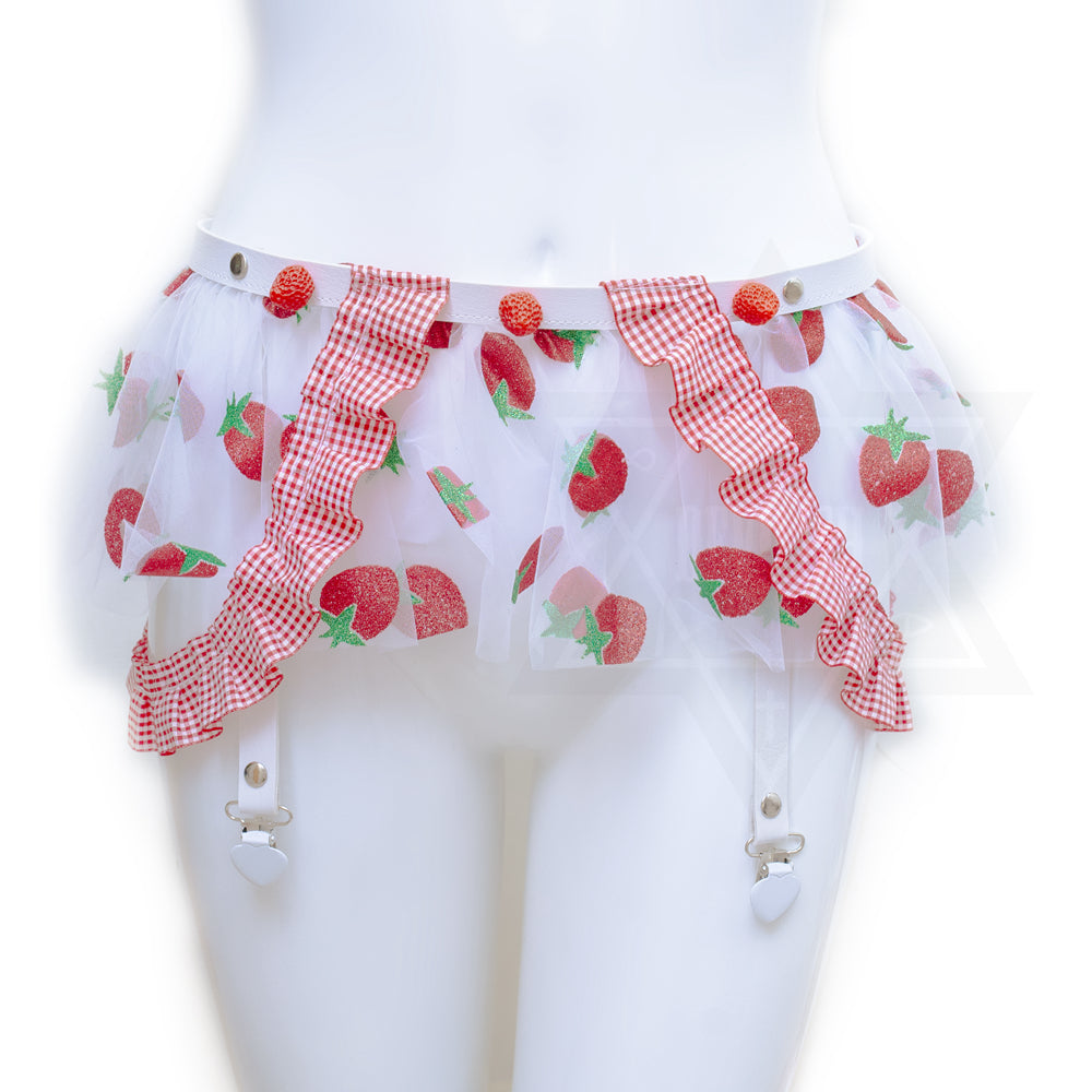 Strawberryholic garter belt