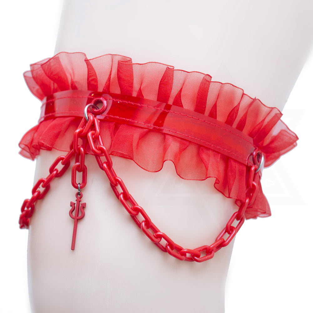 Devil girl garter
