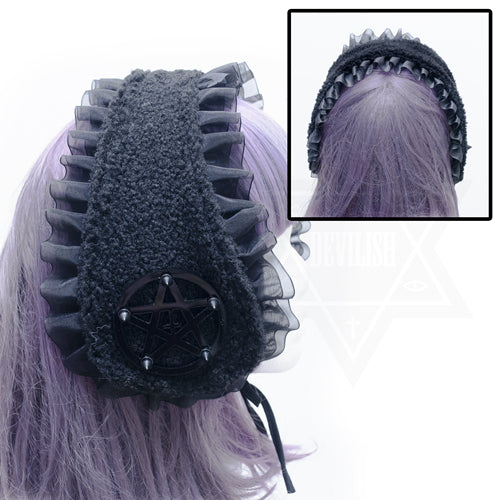 Black magic earwarmer(headband)*