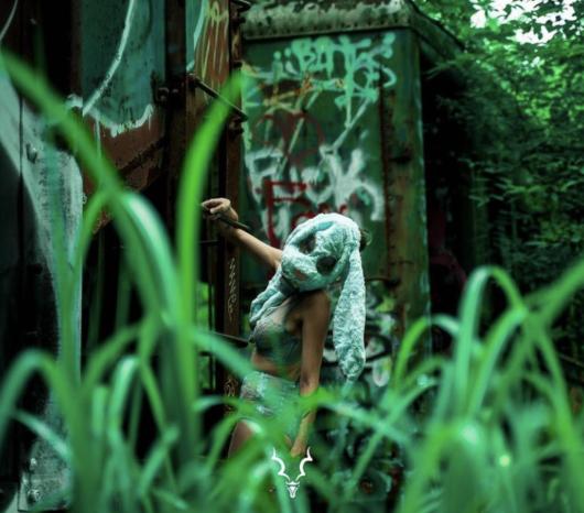 Devilish rabbit gas mask