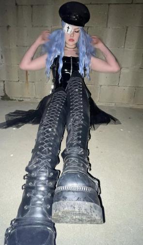 White curse eye patch