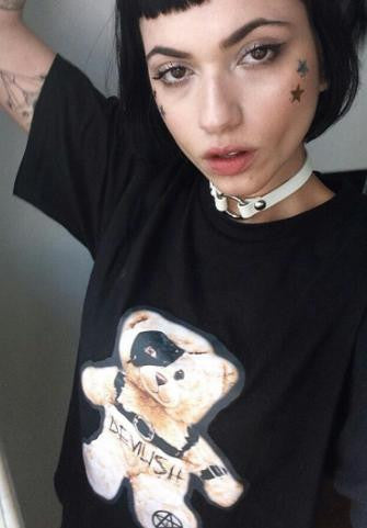 Devilish bear T-shirt *