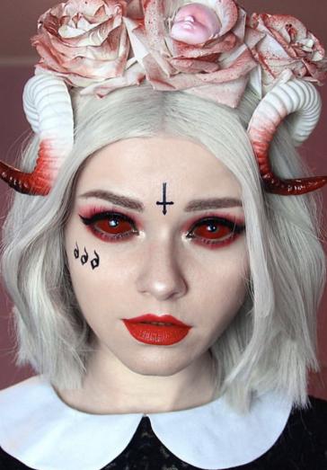 Bloody doll hairband