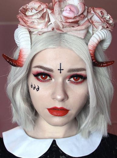 Bloody doll hairband